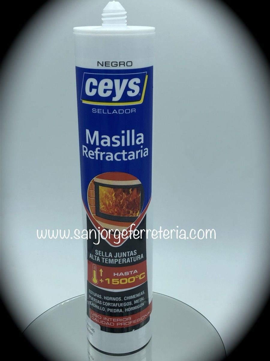 Masilla refractaria
