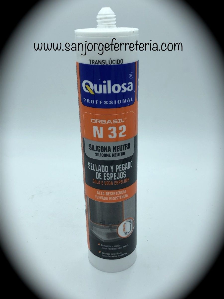 Silicona neutra transparente 300ml